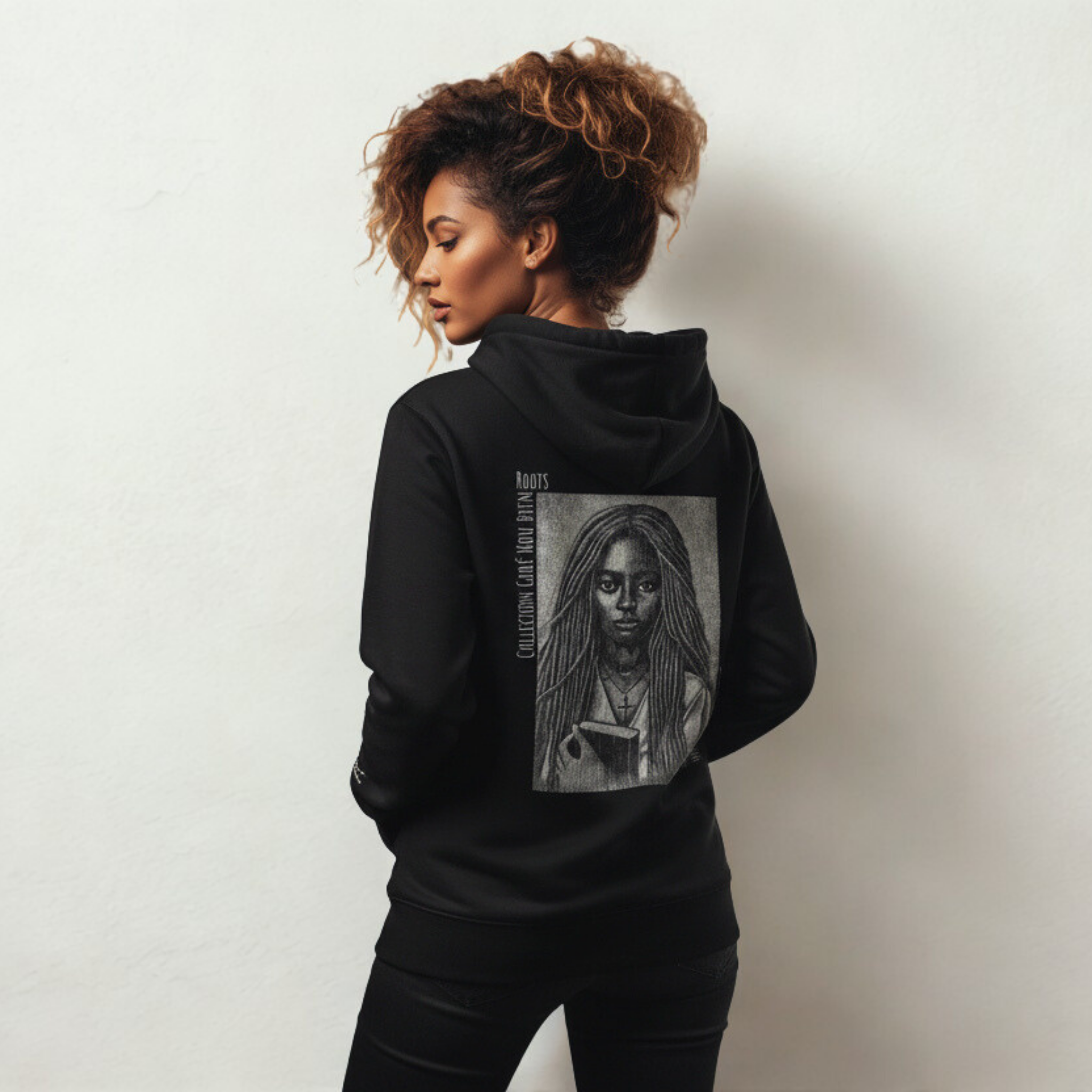 Hoodie Dark RB -Roots
