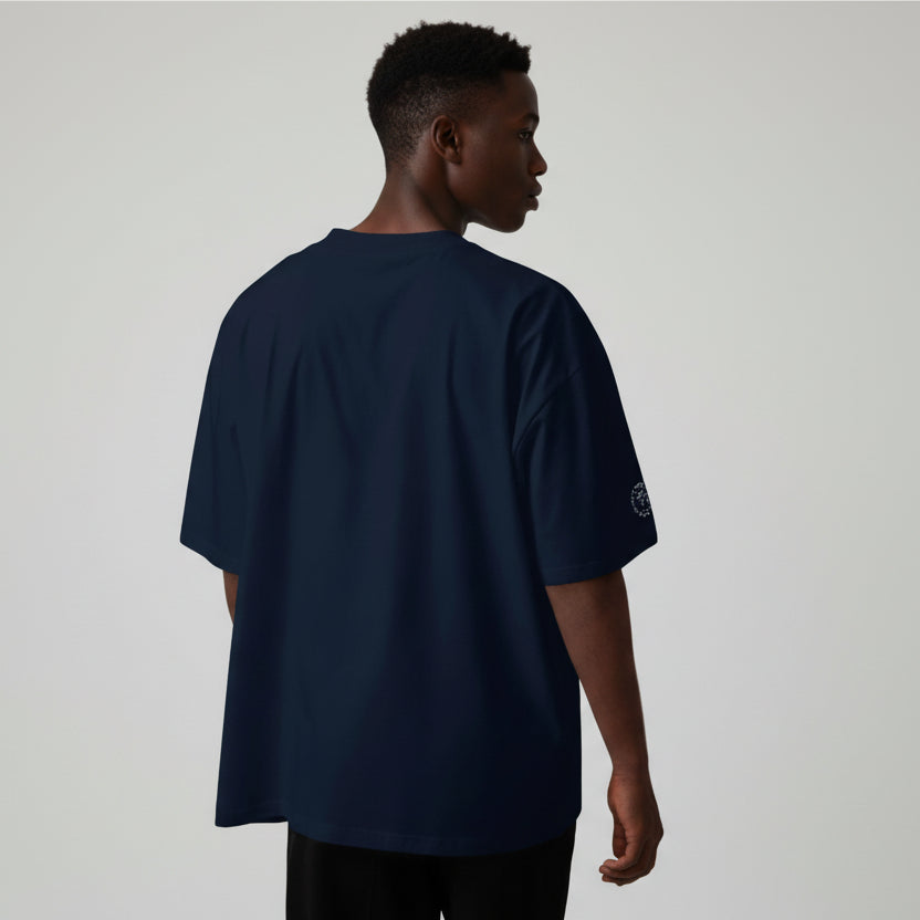 T-shirt Oversize Col montant Dark-E-What