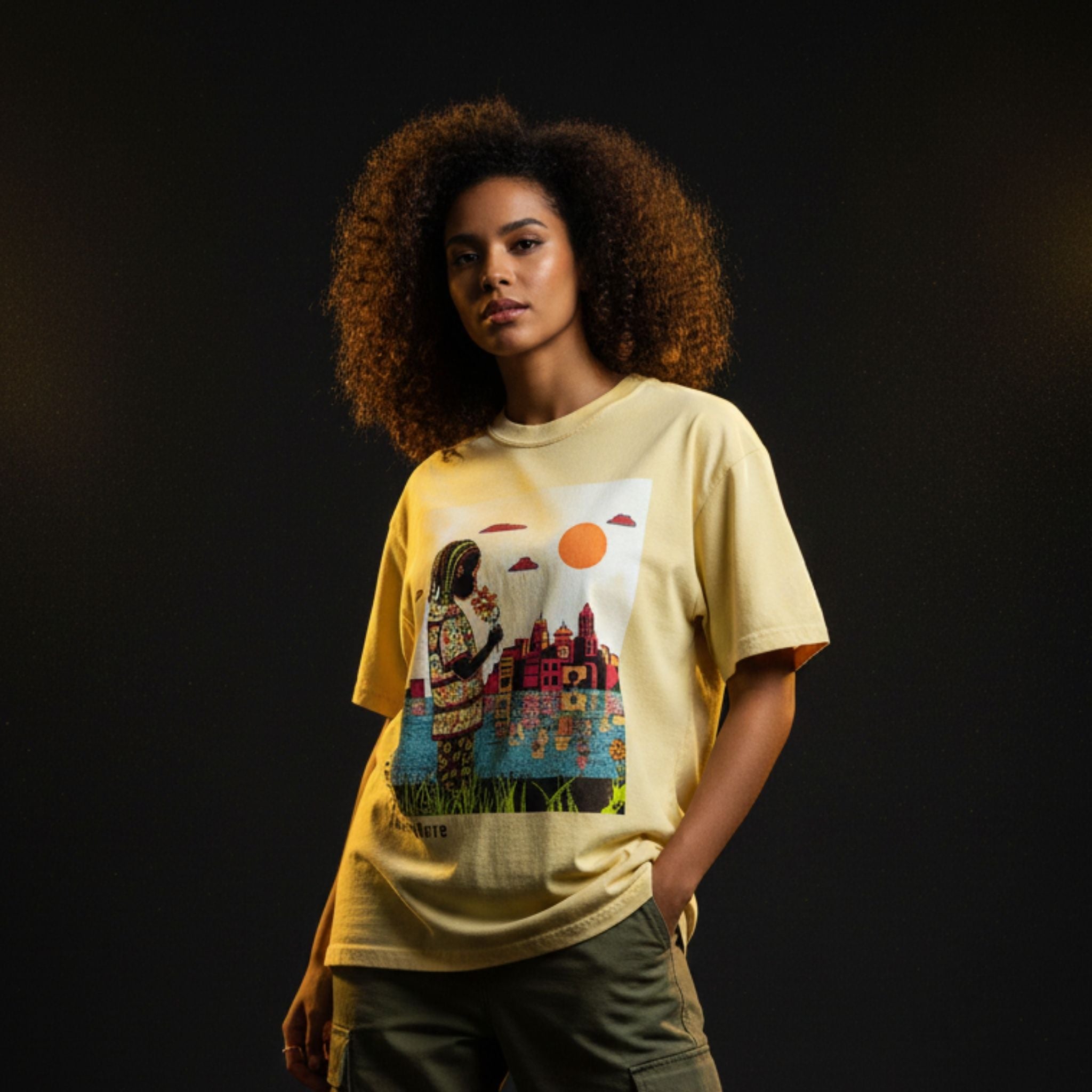 T-shirt Pigment E·Elsewhere