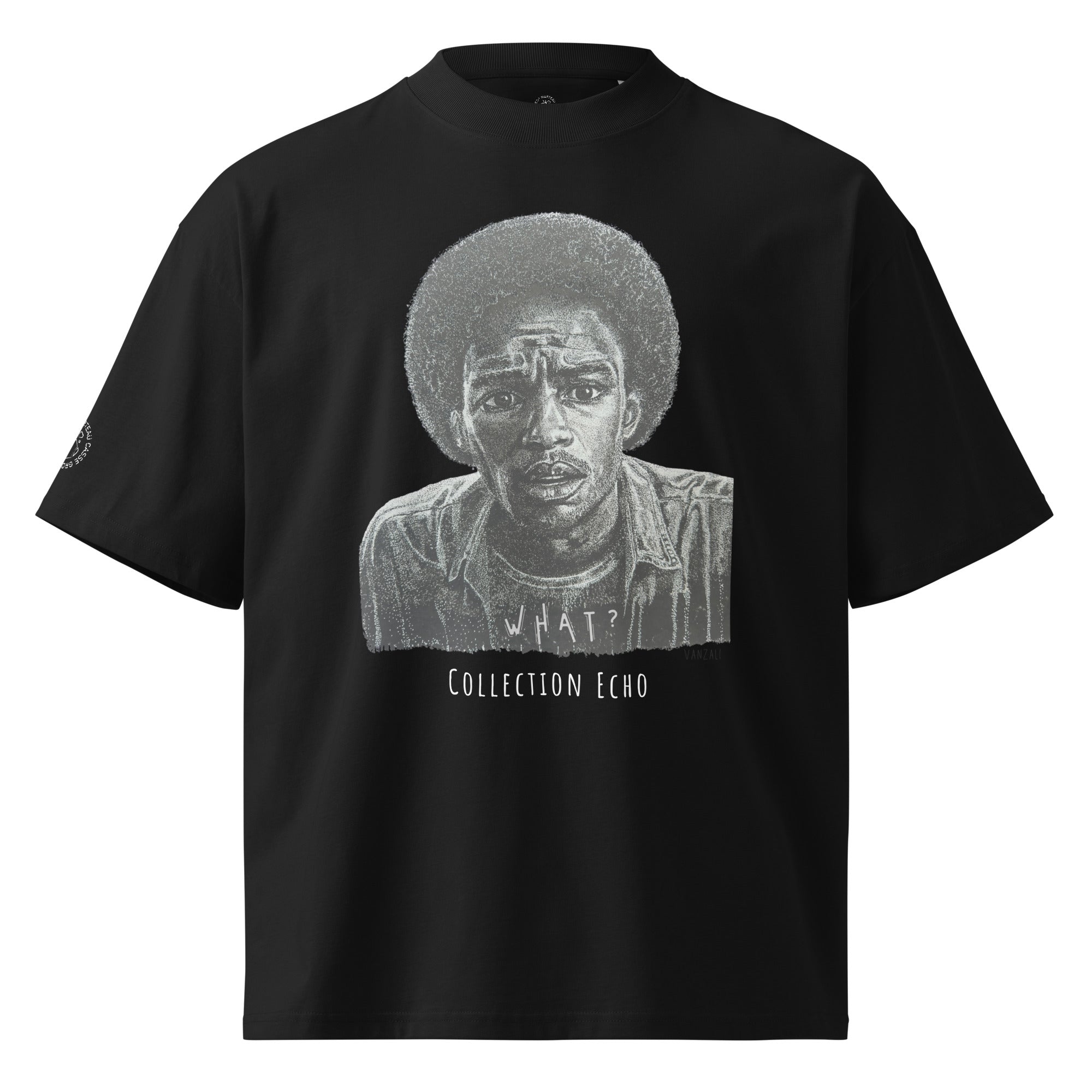 T-shirt Oversize Col montant Dark-E-What