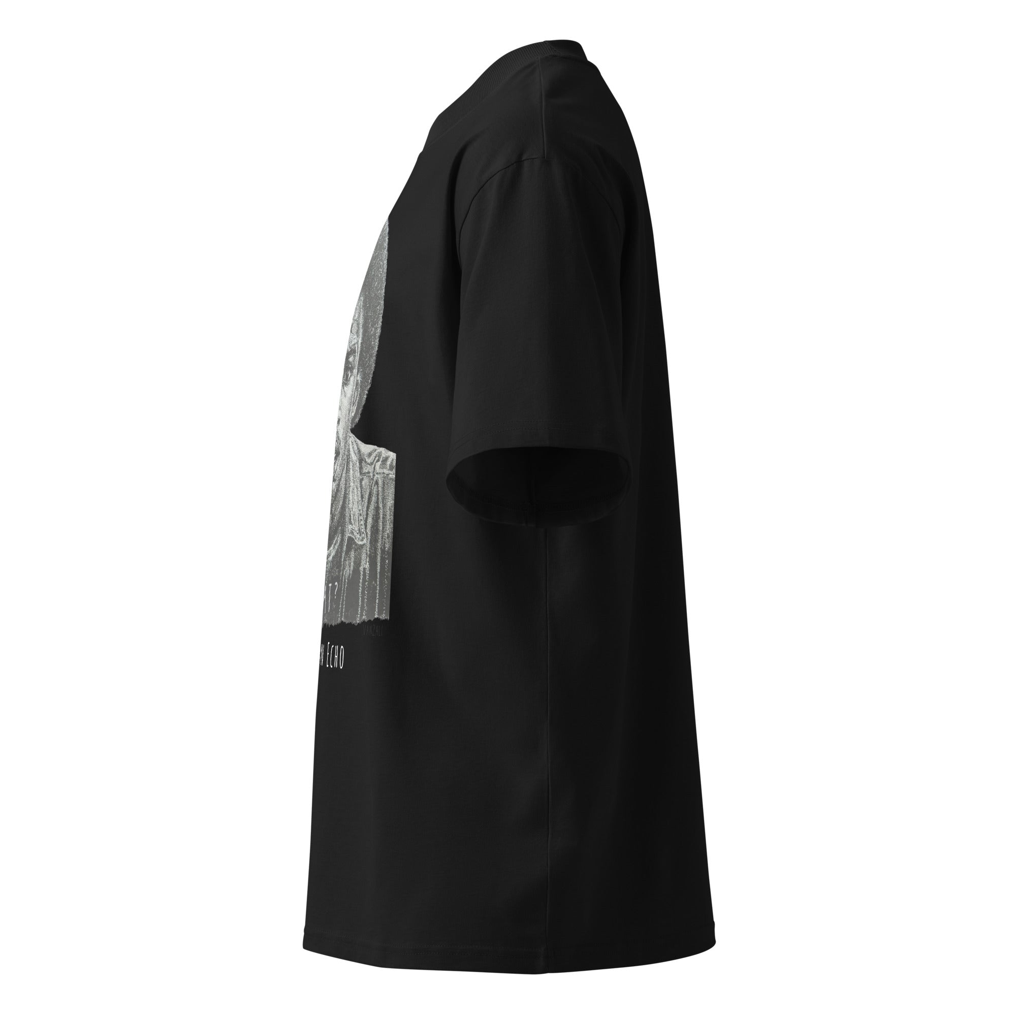 T-shirt Oversize Col montant Dark-E-What