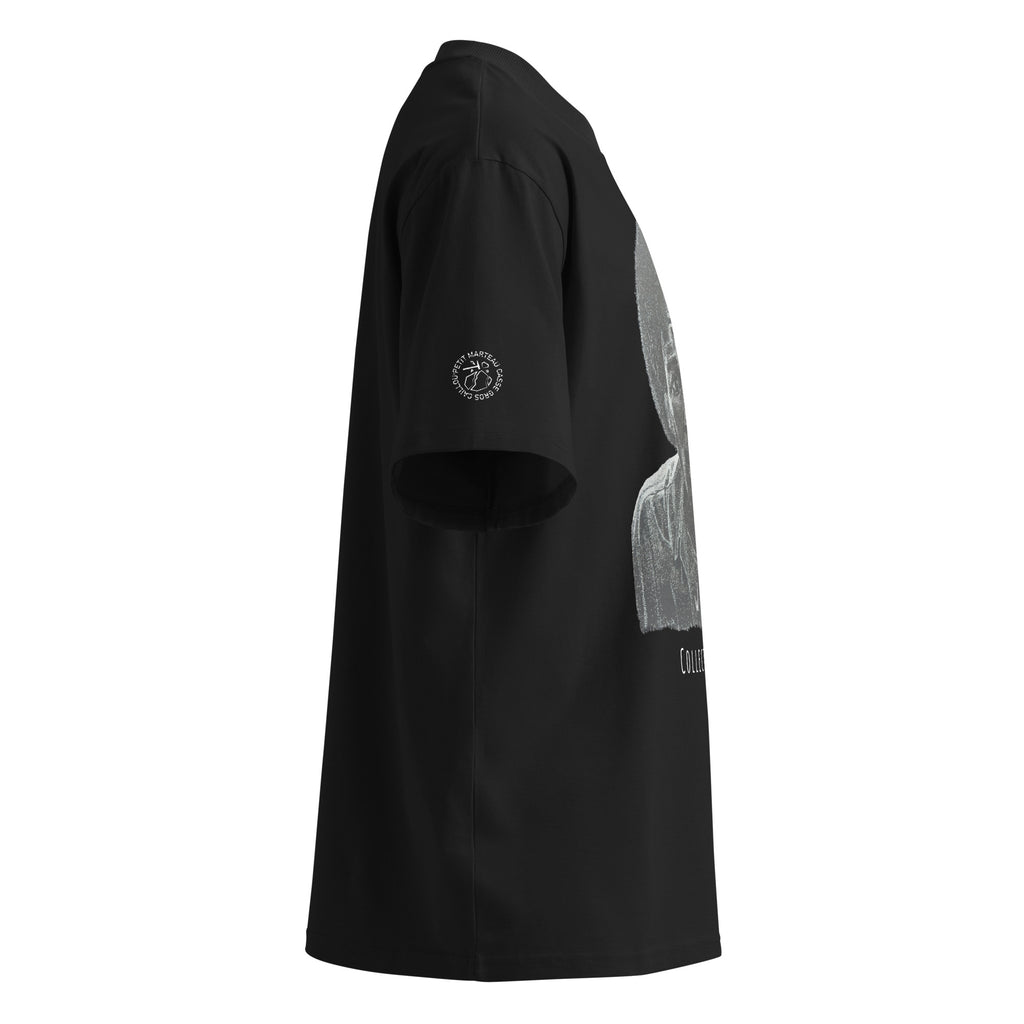 T-shirt Oversize Col montant Dark-E-What