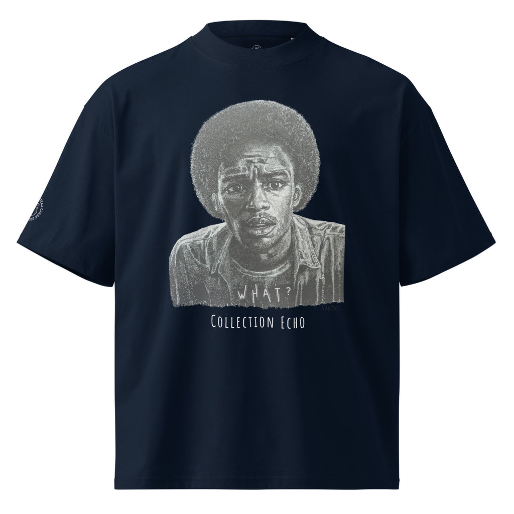 T-shirt Oversize Col montant Dark-E-What