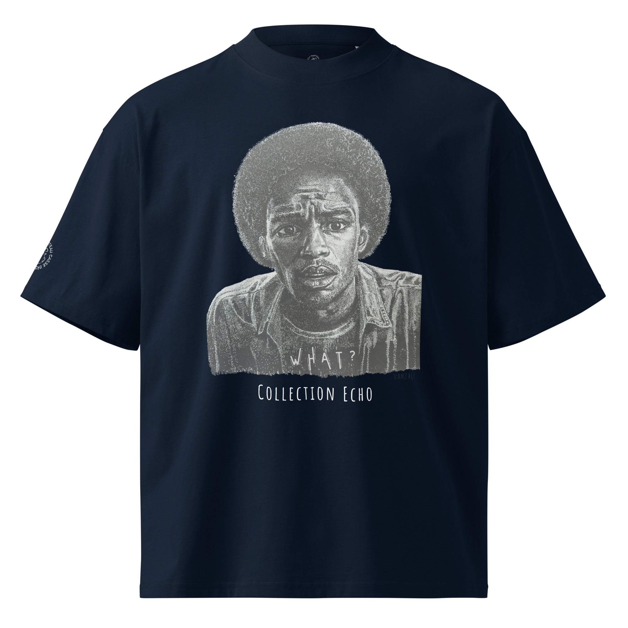 T-shirt Oversize Col montant Dark-E-What