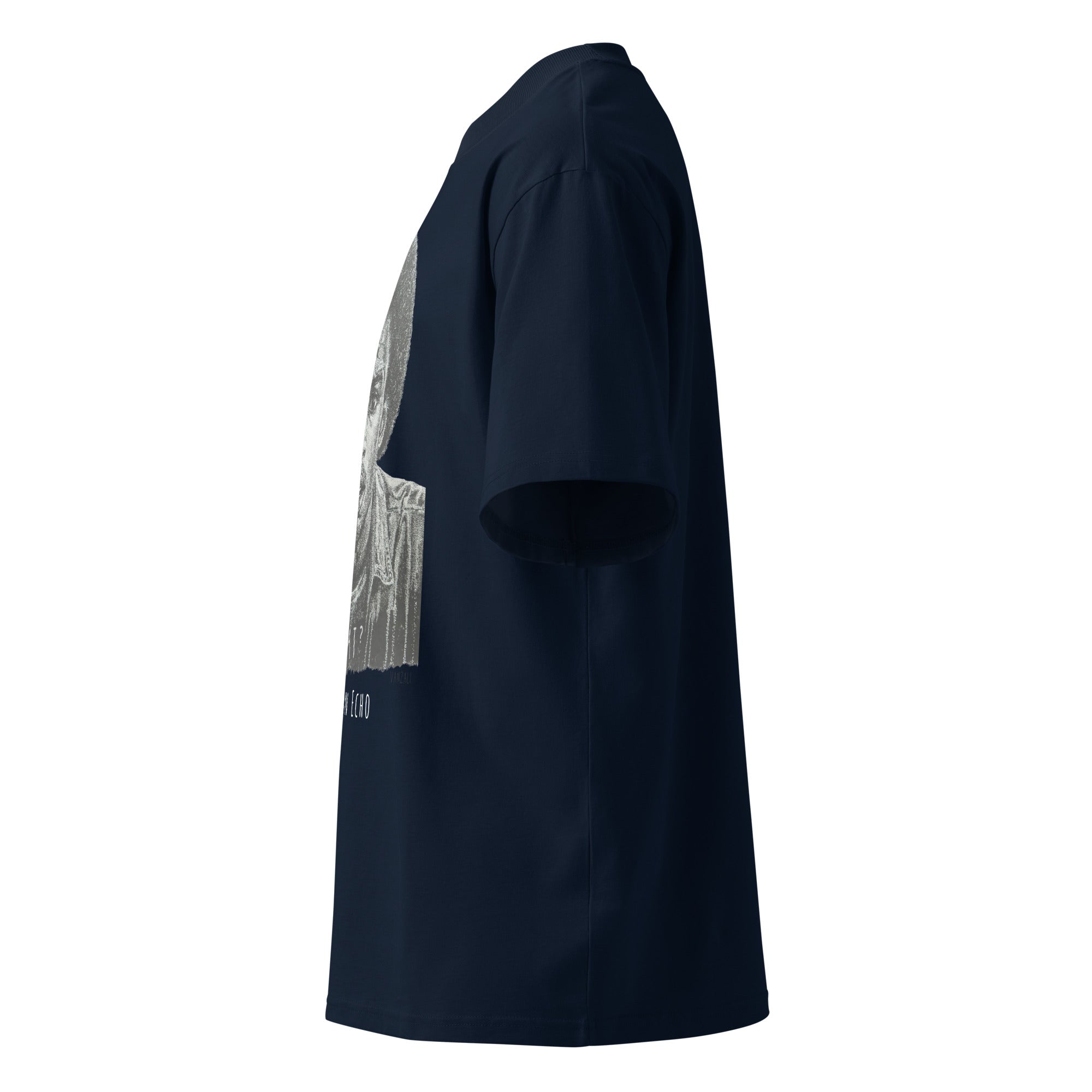 T-shirt Oversize Col montant Dark-E-What