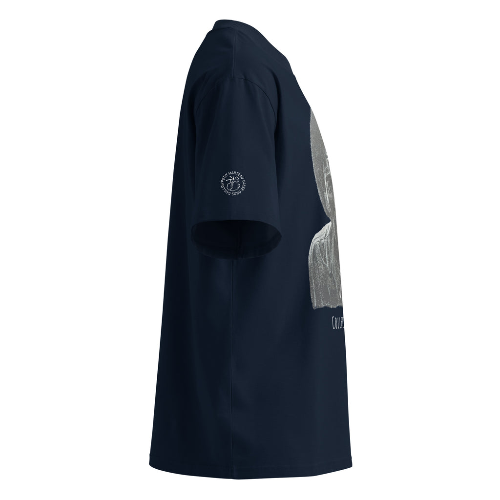 T-shirt Oversize Col montant Dark-E-What